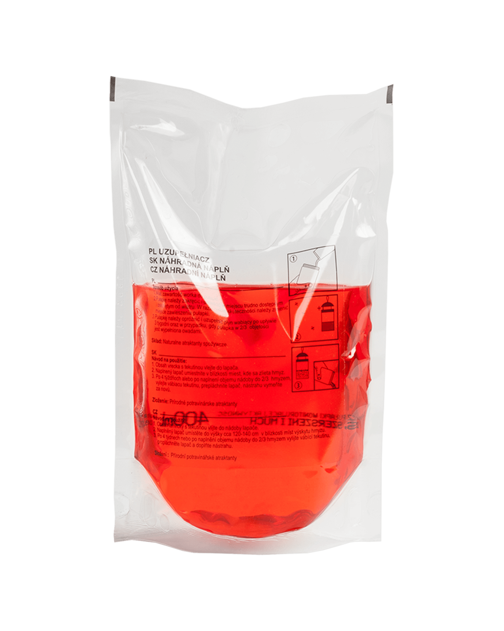 PROFESJONALNA PUŁAPKA WABIĄCA OSY I MUCHY (uzupełniacz) - 400ml - BEST-PEST