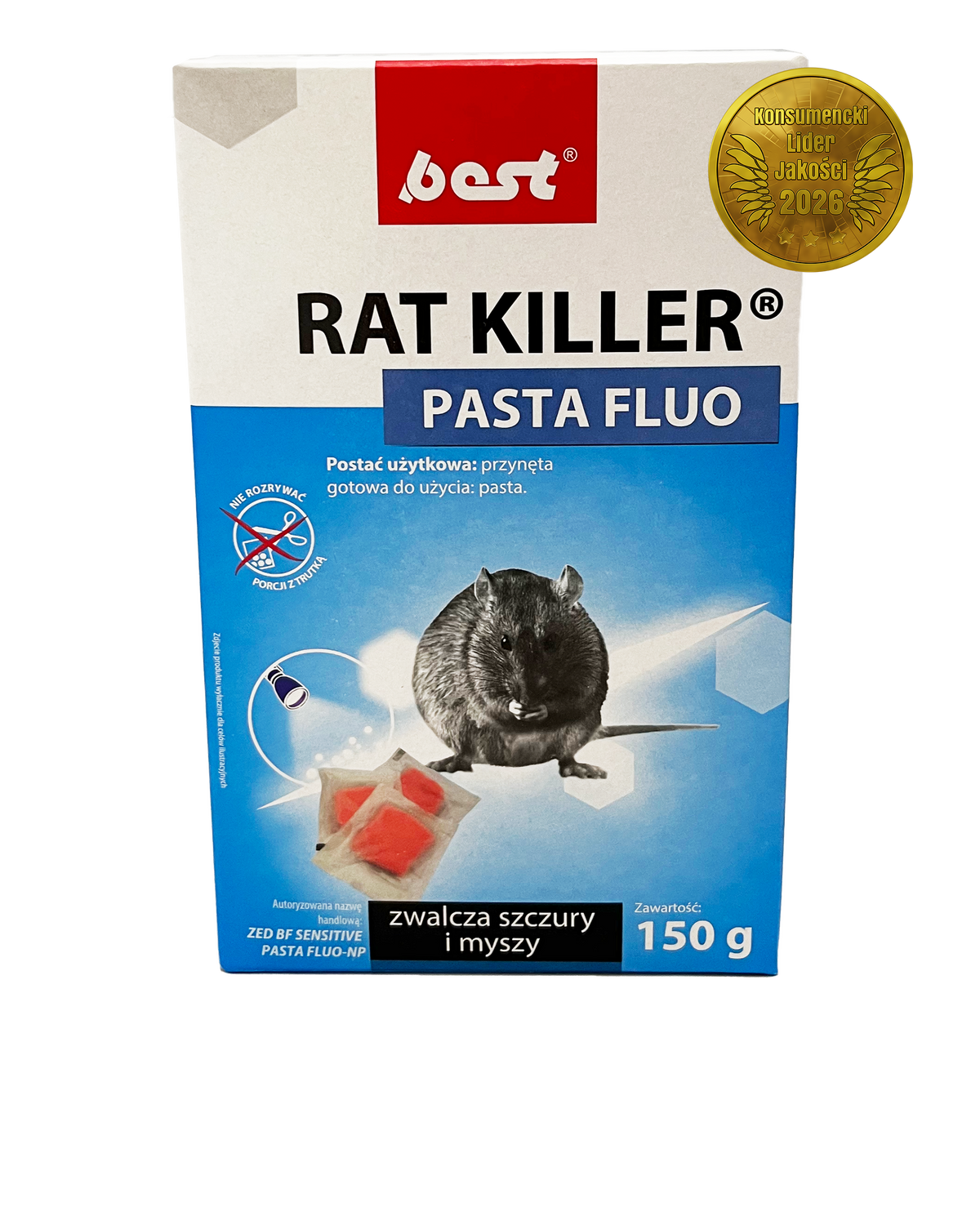 RAT KILLER PASTA FLUO 150g