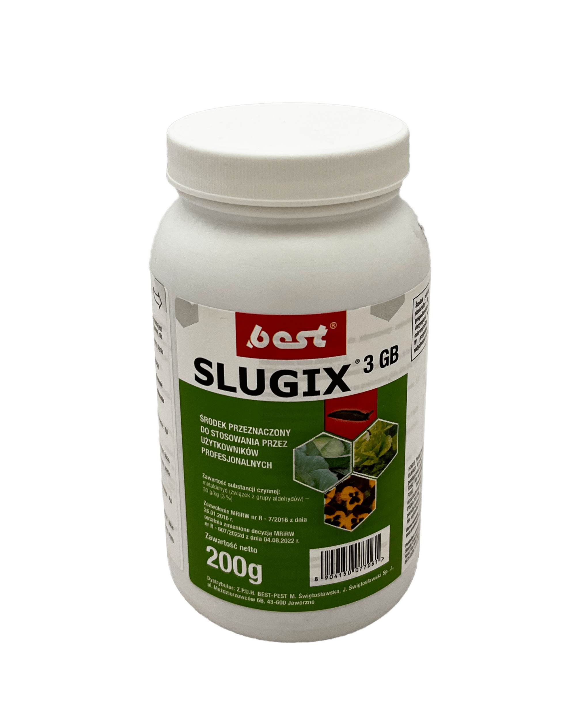 SLUGIX 3 GB preparat ślimakobójczy 200 g